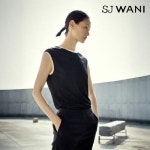 에스제이와니 SJ와니 에어리 슬리브리스 니트 1종