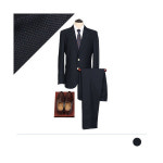 모던브릭 베릴드 금장버튼 슬림핏 싱글 수트