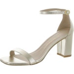 스튜어트 와이츠먼 Stuart Weitzman 누디스트커브 75 가죽 앵클 스트랩 힐 1828176