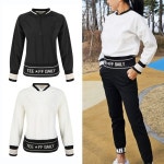 에스엔피 여성 오로라 윈드 골프 바람막이