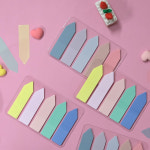 인덱스 컬러 필름 파스텔 책갈피 화살표