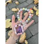 곰 손목줄 소천재 전화 손목시계 밴드 피크 버전 귀여운 스포츠 카툰 케이스 Q1AD Z9Z8Z7Z6 Z1Z2Z5