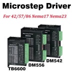 디지털 스테퍼 모터 드라이버 Ne 7 Nema23 42 57 컨트롤러 용 2 상 20 50V 1 5 6A TB6600