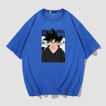남성 반소매 드레곤볼 손오공 색상별 반팔티셔츠 2XS-4XL