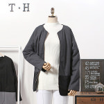 베이직 배색 점퍼 RG45