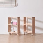 틈새선반 150 2단 고무나무