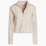 빈스 빈스 Melange cashmere cardigan