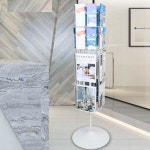 엽서 진열대 팜플렛 브로셔 3층 꽂이 잡지