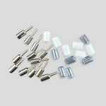 가구 유리 선반 고정 다보 피스 볼트 받침 나사 12p