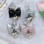 가죽 리본 키링 키홀더 가방꾸미기