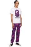 베이프 White Color Camo By Bathing Ape T shirt 242546M213146