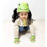 재밌는 변신 역할놀이 개구리 머리띠 발 피리 만들기 4인