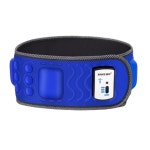 진동 허리 벨트 뱃살 다이어트 마사지기 복부 기계판 빠름과 느림 2단