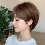 여자 가발 단발 보보헤어 남녀공용 웨이브 짧은 숏컷 통가발 미니컷 생머리 1개