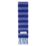 아크네스튜디오 Blue Stripe Alpaca Scarf 242129F028046