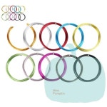 PK 밤색 칼라공예철사 1 5 만들기재료 와이어공예 컬러철사