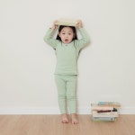 디어베이비 디어베이비 디어쫀쫀배색실내복 GREEN 57R057605