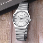 카시오 클래식 아날로그 메탈 시계 MTP-E735