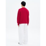 에잇세컨즈 레터링 프린트 라운드 니트 265351CY36