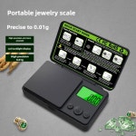 대형 LCD 백라이트 500G x 0 01G 그램 스케일을 갖춘 정밀 디지털 포켓 웨이트 쥬얼리 스케일