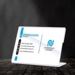 아크릴 메뉴판 75x55 이름 가격표 메모 명함 L자꽂이