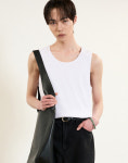 TNGT 리브드 슬리브리스 레귤러핏 TNTS5E208