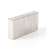 초강력 네오디뮴 자석 20개입 소형 사각 막대형 철 냉장고 자석