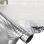 고품질 주방 부엌 벽시트지 알루미늄 타일 오염 보호 시트 다용도