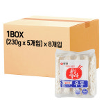 농심 가락우동면 1박스 230g X 5개입 x 8개입 냉동