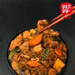 임꺽정푸드시스템 맛보장 순살찜닭 당면추가 매콤 간장찜닭 캠핑음식 밀키트 안동찜닭