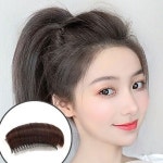 데일리볼륨업부분가발 예쁜헤어라인 간편 빗핀 여성