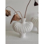 순수 수제 세라믹 꽃병 아트 찻집 장식 홈 장식품 거실 인형 1개 1 Small 25 15 24 5