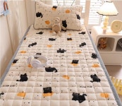 기숙사 학생 커버 침실 두꺼운 벨벳 편안하고 매트리스 따뜻한