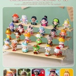 릴계단 피규어계단 전시대 7 10cm폭 폭7cm 디스플레이 2단 너비20cm 진열대 2단 25 일층