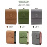 가죽 골프공 케이스 볼파우치 골프티 볼케이스 주머니