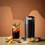 진공 밀폐용기 유리 진공용기 커피콩 과자 식재료 보관