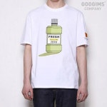 구김스 GOOGIMS 구김스 하와이언마트 리스테린 반팔 티셔츠 H0101