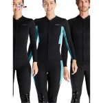 서핑수트 해루질장비 다이빙후드 5MM투피스 모자 소매 항해 잠수모자 웻수트 수영복