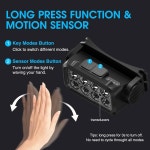 충전식 헤드램프 손전등 2팩 모션 센서가 장착된 LED 2500루멘 초경량 헤드라이트 8개 방수 경량 헤드램프 야외 캠핑 러닝 낚시용