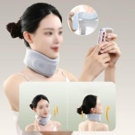 신형 업드 초경량 목보호대 통기성 목보조기