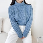 오노마 ONM 1068 여성램스케이블꽈배니트