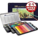 오피스존 오피스존 오피스존 문화연필 넥스프로 색연필 100색 틴케이스 유성
