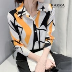 카라 카라 KARRA 77까지 비비드아트블라우스 KB3SBL112C