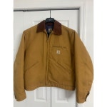 칼하트 Carhartt j001 디트로이트 재킷 Sz 큰