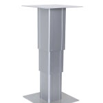 리프트 테이블 거실 탁자 높이조절 카라반 리프팅 트레일러 1 250전기알루미늄 실버그레이 행장을 갖추다