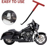 오토바이 배기 스프링 T 모양의 핸들 배기 파이프 스프링 렌치 풀러 프로그램 도구