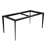 철재테이블다리 상판 직사각모양 대리석상판 철제프레임