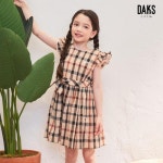 닥스키즈 하우스체크 서커 원피스 DUM12NJ55M