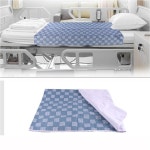 중앙메디칼씨 면 고급 방수시트-체크 침대반시트 병원요양원 삶는 병원용품 방수시트