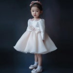 베베몽스토리 여아용 카라 드레스 원칼라 120